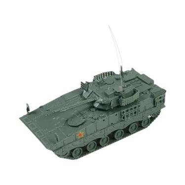 Imagem de Modelo De Brinquedo De Tanque Militar 4D Em Escala 1/72, Míssil Antita
