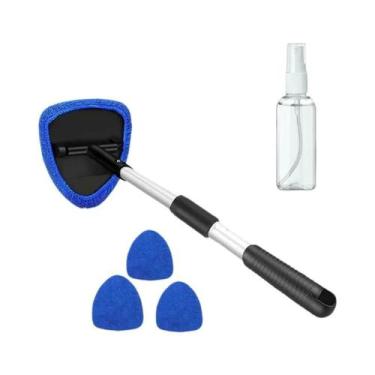 Imagem de Kit De Limpeza De Para-brisa De Carro Com Cabo Longo Extensível Para J