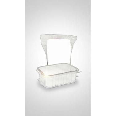 Imagem de Pote Retangular Descartável 500ml Freezer Microondas - 24 Un - Congrat