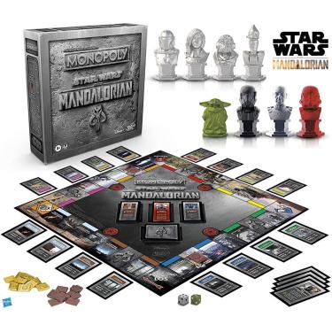 Imagem de Jogo Star Wars Monopoly Mandalorian Disney - Hasbro F1276