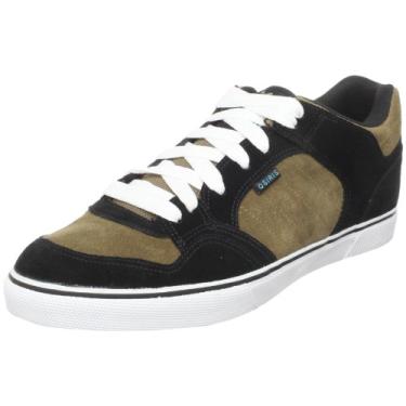 Imagem de Osiris Tênis de skate masculino Shuriken Low, Preto/marrom/azul-petróleo, 6