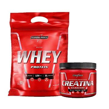 Imagem de Kit Nutri Whey 900g Baunilha Refil + Creatina 150g - Integralmedica