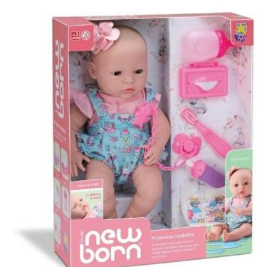 Imagem de Boneca New Born Primeiros Cuidados Divertoys