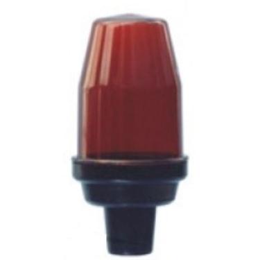 Imagem de Sinalizador de Topo Simples com Foto Célula Vermelho