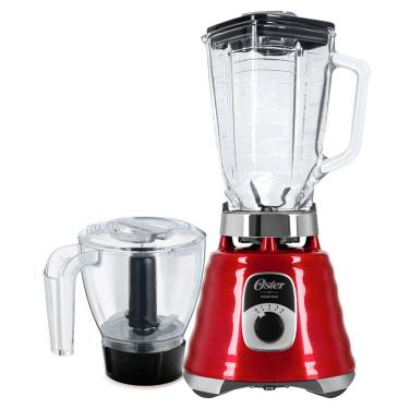 Imagem de Kit New Osterizer Vermelho - Liquidificador e Base Processadora Oster