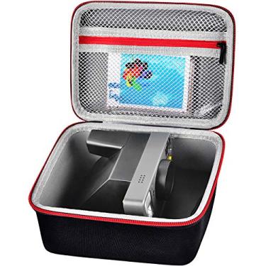 Imagem de Estojo de transporte portátil compatível com Polaroid Now 2ª/para câmera instantânea tipo I de 3ª geração/por enquanto/para agora+/para OneStep 2 VF/para OneStep + filme instantâneo com bolso de malha