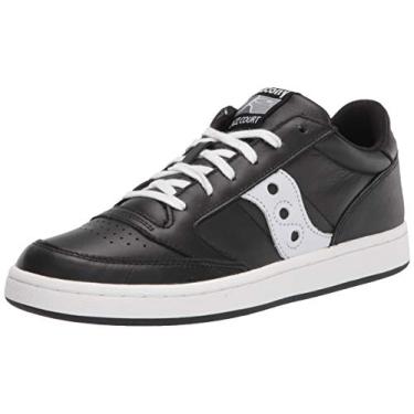 Imagem de Saucony Tênis unissex para quadra de jazz, Preto/branco, 5 Women/3.5 Men