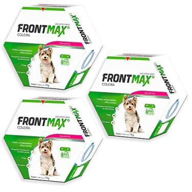 Imagem de Combo 03un Coleira Frontmax Cães Até 4 kg