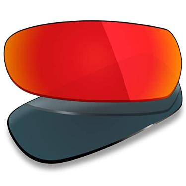 Imagem de Mryok Lentes de reposição polarizadas para Arnette Slide AN4007 – Vermelho fogo