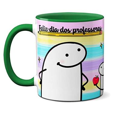 Imagem de Caneca Presente Dia Dos Professores Dedicação E Carinho (Verde)