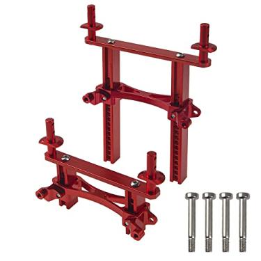 Imagem de Vgoohobby Suportes de corpo dianteiro e traseiro de metal suporte de fixação compatível com Traxxas TRX4 Defender 8215 1/10 RC Crawler peça de atualização de carro