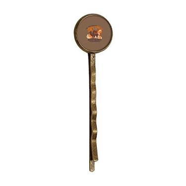Imagem de Sunshine Paradise Desert Holiday Camelo Animal Retro Metal Hair Bobby Pin Headwear