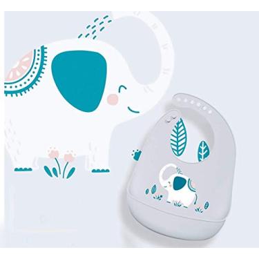 Imagem de KaBaby Babador De Silicone Bichos Elefante Kababy Verde