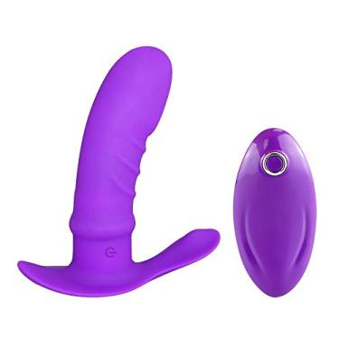 Imagem de Vibrador Estimulador De Ponto G Flexível Com Controle Remoto Inotec (Roxo)
