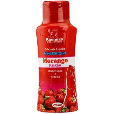 Imagem de Sabonete Intimo Rhenuks Aromático Morango - 200 ml
