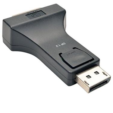 Imagem de Tripp Lite Conversor adaptador DisplayPort para DVI, DisplayPort 1.2 DP2DVI DP-M para DVI-F (P134-000-DVI-V2), preto