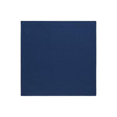 Imagem de Kit 12 Guardanapos de Tecido em Algodão Azul Marinho
