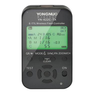 Imagem de Controlador de Radio Flash Yongnuo YN622C-TX para Canon