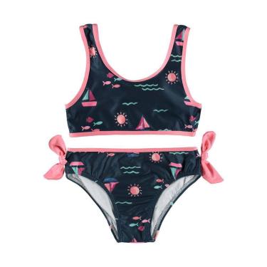 Imagem de Biquini Malwee 2Pçs Peixinhos Marinho 101542