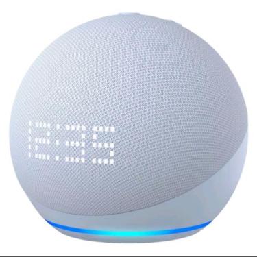Imagem de Amazon Echo Dot 5 Com Relógio Azul - Alexa (5ª Geração)