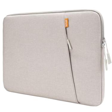 Imagem de JETech Capa para Laptop para Notebook 15 Polegadas, Compatível com MacBook Air 15 Polegadas M4/M3/M2, MacBook Pro 16 Polegadas M4/M3/M2/M1, Capa com Bolsa para Acessórios (Estrela Branca)