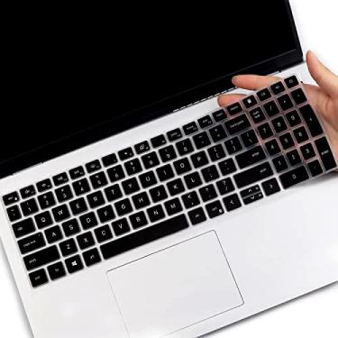 Imagem de Capa de teclado para laptop Dell Inspiron 15 3510 3511 3515 3525 3530 3535 5510 5515 5518 7510, 2025 Dell 15 DC15250 DC15255 15.6, V ostro 351 0 3520 3530 5510 5515 15.6, Latitude 3520/Inspiron 7610