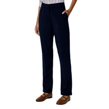 Imagem de Calça Alfaiataria Feminina Dudalina Azul Marinho - 18112580-Feminino