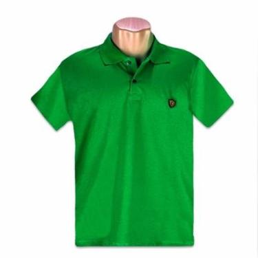 Imagem de Camisa Camiseta Polo  Plus Size Masculina G1 Ao G4 Obeso - G3 - Mostarda-Masculino