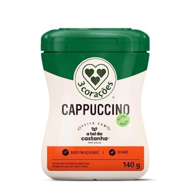 Imagem de 3 Corações Bebida Vegetal Cappuccino A Tal da Castanha, Pote 140G