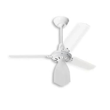 Imagem de Ventilador de Teto Lumi Branco Loren Sid Diplomata 3 Pás Transparentes (110, Volts)