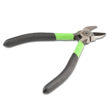 Imagem de Cortadores de arame, alicate de corte nivelado de dois gumes atualizados, ferramenta de corte de metal para fios de aço, fios, plásticos, placas de circuito (12,7 cm)