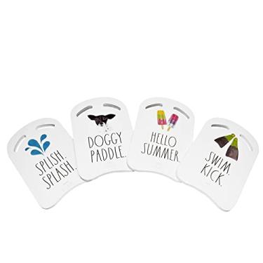 Imagem de Rae Dunn x CocoNut Float Foam Kickboards Pacote com 4 – Material de EVA para Jovens e Adultos, Pranchas de Treino de Natação a partir de 5 anos