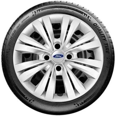 Imagem de Jogo Calota Fiesta Ka Escort Ecosport Aro 15 Parafuso 246Fd