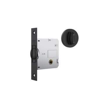 Imagem de Fechadura Rolete Banheiro Wc Pivotante Stam 1025 Redonda