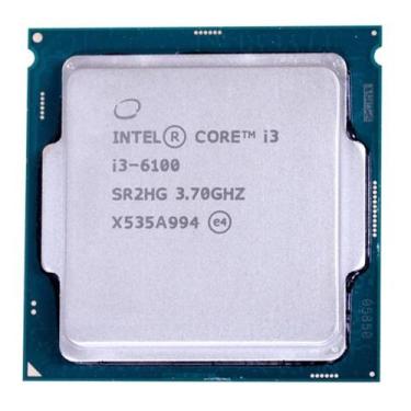 Imagem de Processador Intel Core i3 6100 3. 7GHZ 3MB LGA 1151 Oem S/ Cooler
