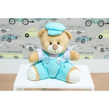 Imagem de URSO DE PELUCIA TEDDE 12 CM - MACACÃO (TIFFANY LISO)