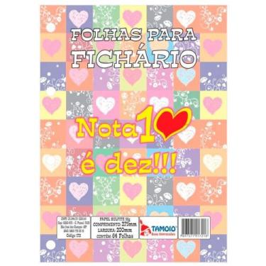 Imagem de Bloco para Fichário 64 Folhas Nota 10 - Tamoio