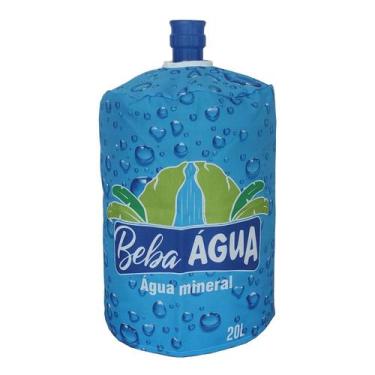 Imagem de Capa Para Galão de Água 20 Litros Invertido Beba Água Mineral  Novadec