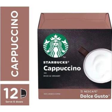Imagem de Capsulas Nescafé Dolce Gusto Starbucks Cappuccino - Nescafe