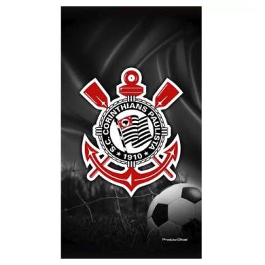 Imagem de Toalha de Time Felpuda Corinthians Bouton, Toalha de Banho Time Corint