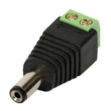Imagem de Kit Conectores Plug P4 Macho Com Borne Ligar Camera - 10 Und - Evoluti