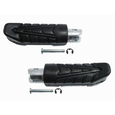 Imagem de Pedaleira Traseira Alumino Cbx200 Titan160 Cb300 Cb250F Par - Geral
