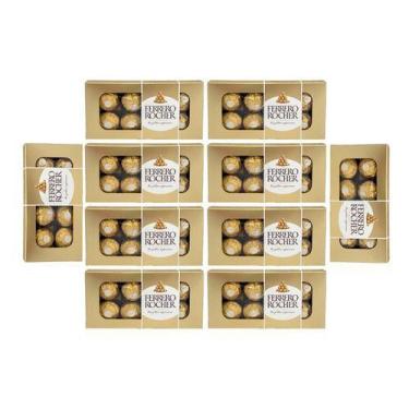 Imagem de Kit C/80 Ferrero Rocher 10 Cx Ferrero T8