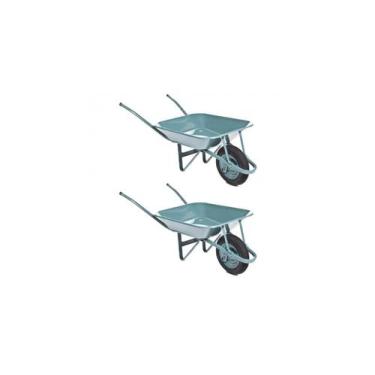 Imagem de Kit Com 2 Carrinho de Mão (Carriola) - Pneu Câmara - Reforçado - Metal