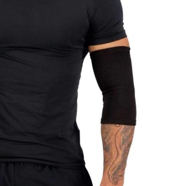 Imagem de Cotoveleira Ortopédica Estendida Elástica Ajustável Protetor de Cotove