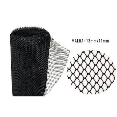 Imagem de Tela Plastica Galinheiro Pinteiro Viveiro Altura 1m Rolo 50m - Rc4000