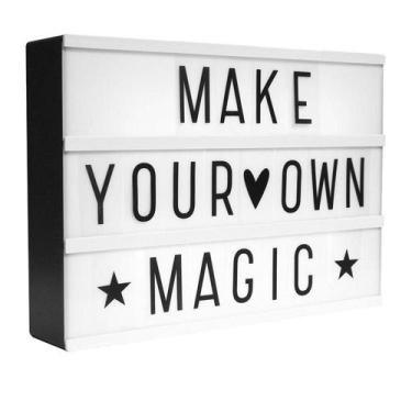 Imagem de  Letreiro Luninoso Light Box Led - Bc Bora Colega Shop