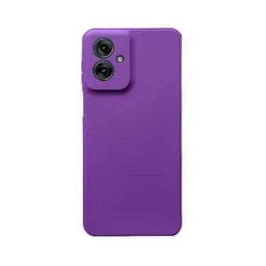 Imagem de Capa Case Capinha Silicone Aveludado Para Motorola Moto G55 5G - LXL, 