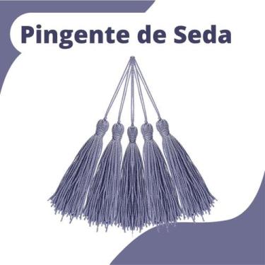 Imagem de Pingente De Seda Tassel - Franja - Lilás Escuro - Com 20 Unidades - Ny