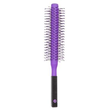 Imagem de Escova Cilíndrica Com Cabo Antiderrapante Top Color Bonitta, Roxo